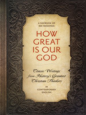 cover image of How Great is Our God